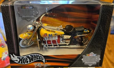 New 2002 Mattel Hot Wheels Racing NASCAR Thunder M & M Motor Cycle - Image 1 of 4