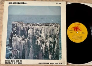 ERIC SIMMS SEA AND ISLAND BIRDS LP BBC WILDLIFE SERIES NO. 12 (1971) EX UK - Imagen 1 de 3
