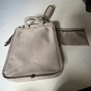 NWT Sumdex She Rules Laptop Briefcase Shoulder Bag Taupe Color #PON-944ST-TJ - Picture 1 of 8