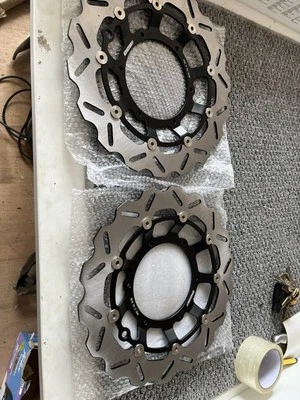 Ccm Spitfire Front Brake Discs NEW - Image 1 of 4