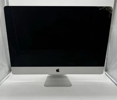 Apple iMac A1419 27" 2013 i7 4th 32GB RAM 3TB HDD GTX 780M No OS Damaged Screen - Image 1 of 4