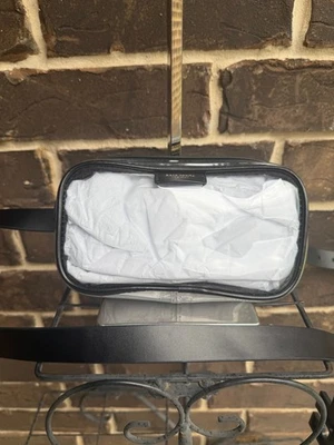 全新带标签 Kate Spade NY 透明腰带包黑色,可选尺寸 S-M 或 L-XL — 第 1/4 张图片