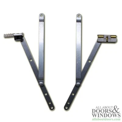 Paquete de bisagras de ventana abatibles Pella 12 pulgadas vidrio expuesto mano izquierda Foto 1 de 2