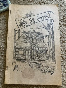 Vintage Cookbook Pamphlet “What’s Fer Supper?” 1978 War Eagle Fair, AR, Signed - Picture 1 of 3
