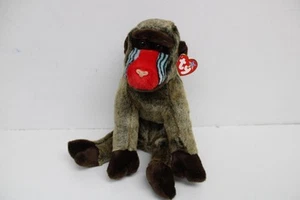 Mono de peluche vintage Ty Beanie Babies Buddies Collection 2001 NOS - Imagen 1 de 7