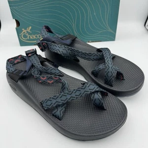 Chaco Z2 J106171 Classic Sandal Stepped Navy Blue Adjustable Straps Mens Size 10 - Picture 1 of 10