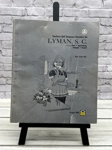 Southern Bell telephone directory LYMAN, South Carolina , Aug 1966 Area Code 803 - Picture 1 of 4