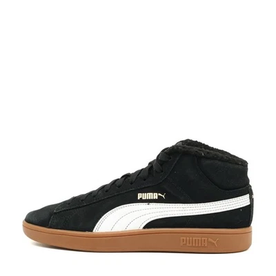 PUMA Damen Mid Cut High-Top Sneaker Schwarz/Weiß Polsterung Freizeit EU 38,5 - Bild 1 von 4