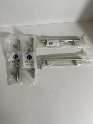 (CANTIDAD 4) Tiradores de acero inoxidable Belwith Hickory Hardware HH75595-SS 128 mm Foto 1 de 4