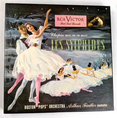 45 RPM Victor - Les Sylphides Boston Pops Orchestra Box Set - L1 - Image 1 of 4