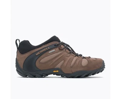 Zapatos de cuero Merrell para hombre que absorben los golpes y absorben la humedad talla 10 Foto 1 de 4