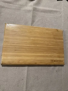Wusthof 8" x 11"  Bamboo Cutting Board or for Charcuterie - NEW In Shrink Wrap - Picture 1 of 3