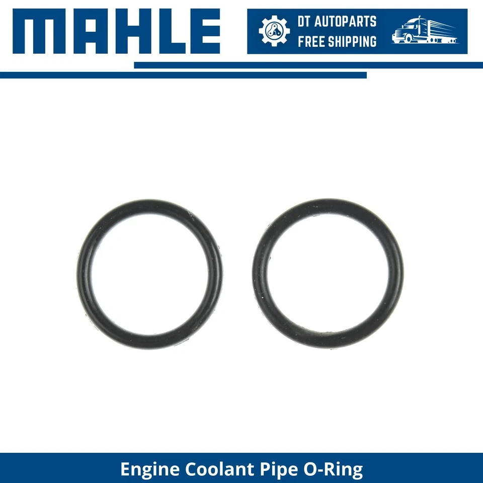 For 1999-2019 Ford F-550 Super Duty 6.8L V10 Engine Coolant Pipe O-Ring Mahle - Image 1 of 1