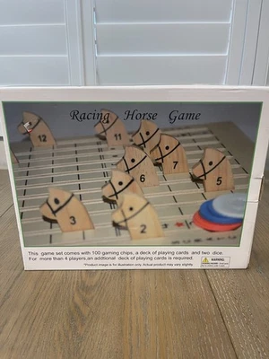 The Racing Horse Game New Open Box Scratched - Image 1 of 3