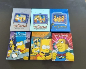 The Simpsons DVD Lot 1 2 4 7 10 12 Seasons  Boxed Collectors Edition Rare M41 - Picture 1 of 6