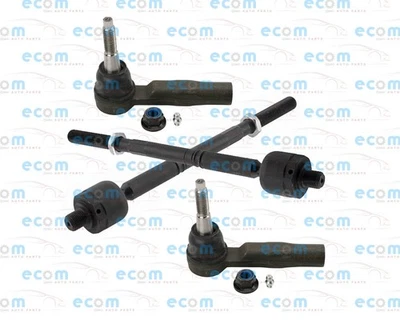 2 extremos de barras de amarre interiores y 2 exteriores para extremo de dirección Buick Verano 12-17 Foto 1 de 3