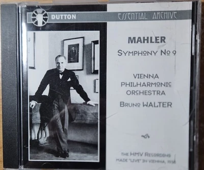 Mahler: Symphony No. 9 (Dutton CDEA 5005) Vienna 1938 Bruno Walter Vienna Phil Foto 1 de 2