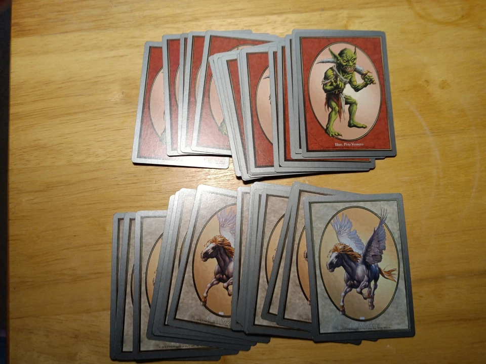 MTG Magic the Gathering Various English Token 1998 Anthologies NM Unicorn/Goblin - Image 1 of 1