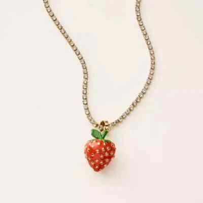 Collar tenis Kate Spade x Strawberry Charm Foto 1 de 4