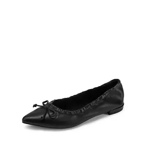 Dream Pairs Women Slip On Flat Shoes PU Pointed Toe Comfort Ballerina Shoes - Picture 1 of 21