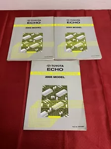 Toyota Echo Electrical Wiring Diagrams Lot Of 3 Years 2003, 2004, 2005 - Picture 1 of 7