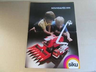 777K Siku Depliant 4 Pagine Novità 1991 - Immagine 1 di 3