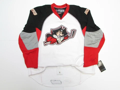 PORTLAND PIRATES AUTHENTIC AHL WHITE REEBOK EDGE 1.0 7187 HOCKEY JERSEY SIZE 54 Cover