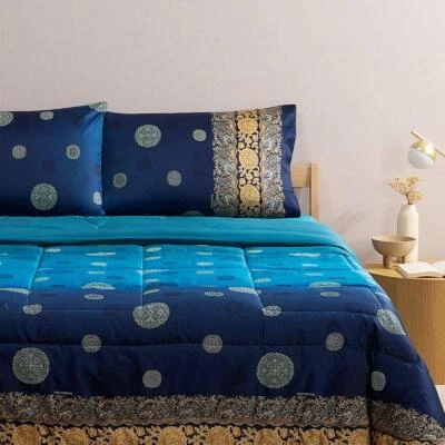 Trapunta Piumone invernale Pallavicino di Bassetti in Raso Matrimoniale AB096 - Immagine 1 di 4