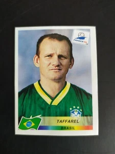 FIGURINA WORLD CUP FRANCE 98 PANINI BRASILE TAFFAREL n. 16 NUOVA CON VELINA - Photo 1/2