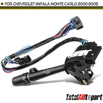 Interruptor de palanca de señal de giro limpiaparabrisas para Chevy Impala Monte Carlo 2000-2005 Foto 1 de 4