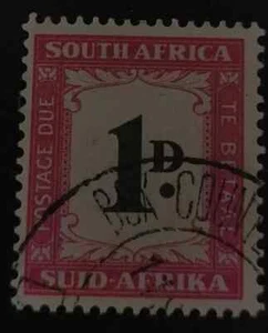South Africa: 1950 -1958 Numeral Stamps - With Capital D... (Collectible Stamp). - Picture 1 of 1