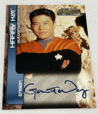 Star Trek Voyager Closer to Home A9 Garrett Wang as Harry Kim Autographed
