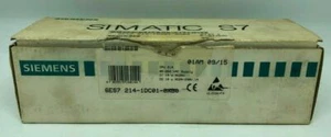 6ES7214-1DC01-0XB0 SIMATIC S7-200 UNIDAD COMPACTA FUENTE DE ALIMENTACIÓN DE CA (32) - Imagen 1 de 7