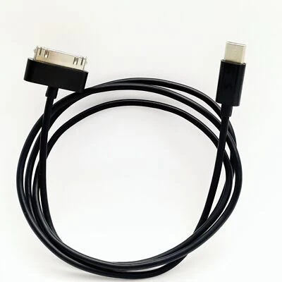 1m 3ft Cable 30Pin to USB C For Old 30pin iPad iPhone iPod Syncing Charging - Image 1 of 4