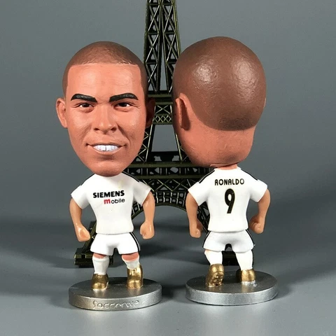 Ronaldo De Lima Action Figure Real Madrid Statue Cristiano Ronaldo Toy Fan Gift Cover
