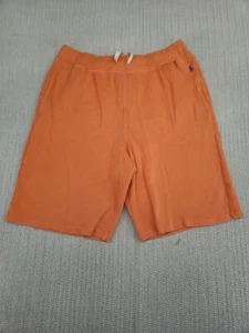 Polo Ralph Lauren Shorts Boys Extra Large 18-20 Orange Drawstring Waist Mens 30 - Picture 1 of 8