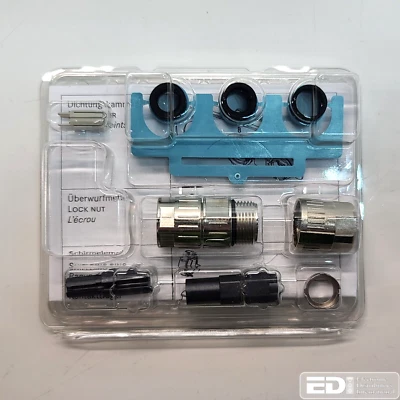 Box of 10 Harting M12-SD-CC-CRIMP-5P-ACOD-F-STR-SHLD - Image 1 of 4