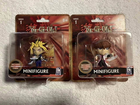 2020 PhatMojo Yugioh Yu-Gi-Oh! Minifigure Series 1 Lot Yami Yugi & Seto Kaiba Cover