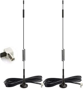Confezione da 2 Netgear Nighthawk M1 MR1100 4G LTE TS9 Antenna Omni Signal Booster Antenna - Foto 1 di 12