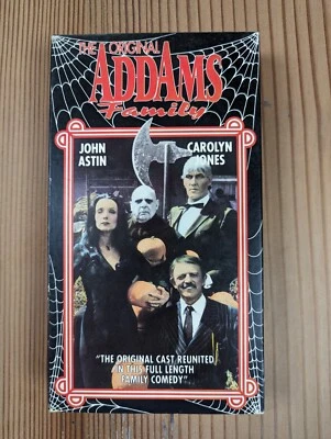 The Original Addams Family / Halloween With The Addams Family VHS - Vintage Tape - Image 1 of 3