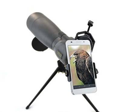 Visionking 20-60x80 Spotting scope Waterproof Rubber & Tripod Phone Adapter - Image 1 of 4
