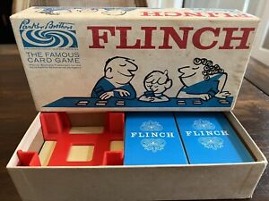 Vintage Parker Brothers Flinch Card Game - 1963 The Famous Card Game