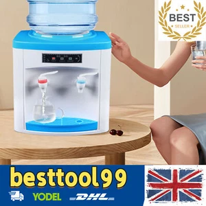 Dispensador de agua fría y caliente eléctrico de encimera de 5-18 L máquina de beber de carga superior - Imagen 1 de 12