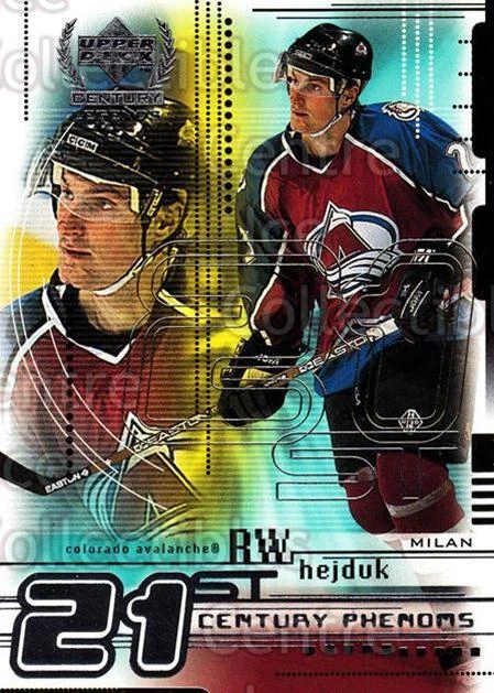 1999-00 UD Century Legends #75 Milan Hejduk - Image 1 of 1