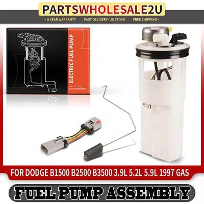 Conjunto de módulo de bomba de combustible para Dodge B1500 B2500 B3500 1997 3,9 L 5,2 L 5,9 L gasolina Foto 1 de 4