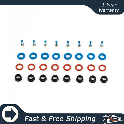 Kit de sello de reparación de inyector de combustible V8 para Cadillac Escalade Esv Ext FJ10062 FJ315 Foto 1 de 4