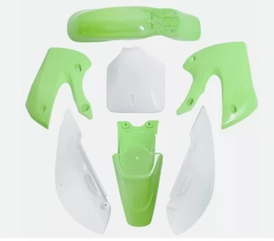 Kit de plástico para moto de cross "usado" guardabarros KX65 2000-2013 KLX110 2002-2013 Foto 1 de 3