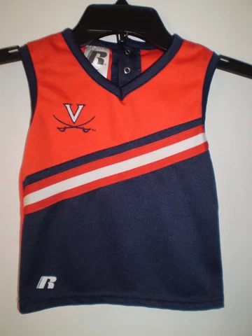 VIRGINIA CAVALIERS Jersey Baby Toddlers size 3T Blue Orange WAHOOWA UVA ACC B4 Cover