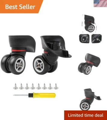 Ruedas de repuesto de equipaje duraderas con destornillador de doble cabeza - izquierda y derecha Foto 1 de 4