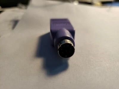 USB F to PS/2 M Converter Adapter for USB Mouse/Keyboard to PS/2 Port  - Image 1 of 2